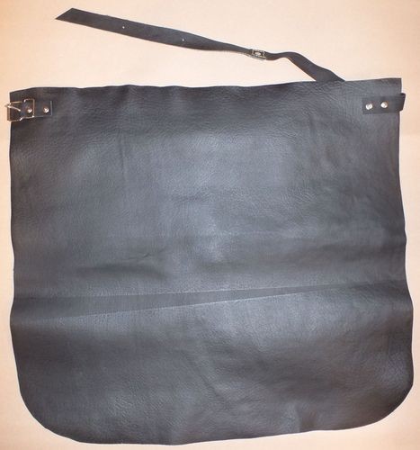 REN-004/A - Fartuch skórzany przedni (skóra kryta trudnopalna) monterski „Zapaska” z jednego kawałka skóry