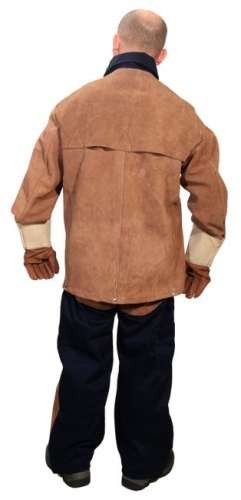 REN-017 - Ubranie robocze skórzane z dwoiny bydlęcej - obrazek 5