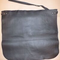 REN-004 - Fartuch skórzany przedni (skóra dwoina bydlęca) monterski „Zapaska” z jednego kawałka skóry